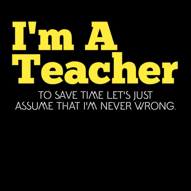 Ich bin ein Lehrer.