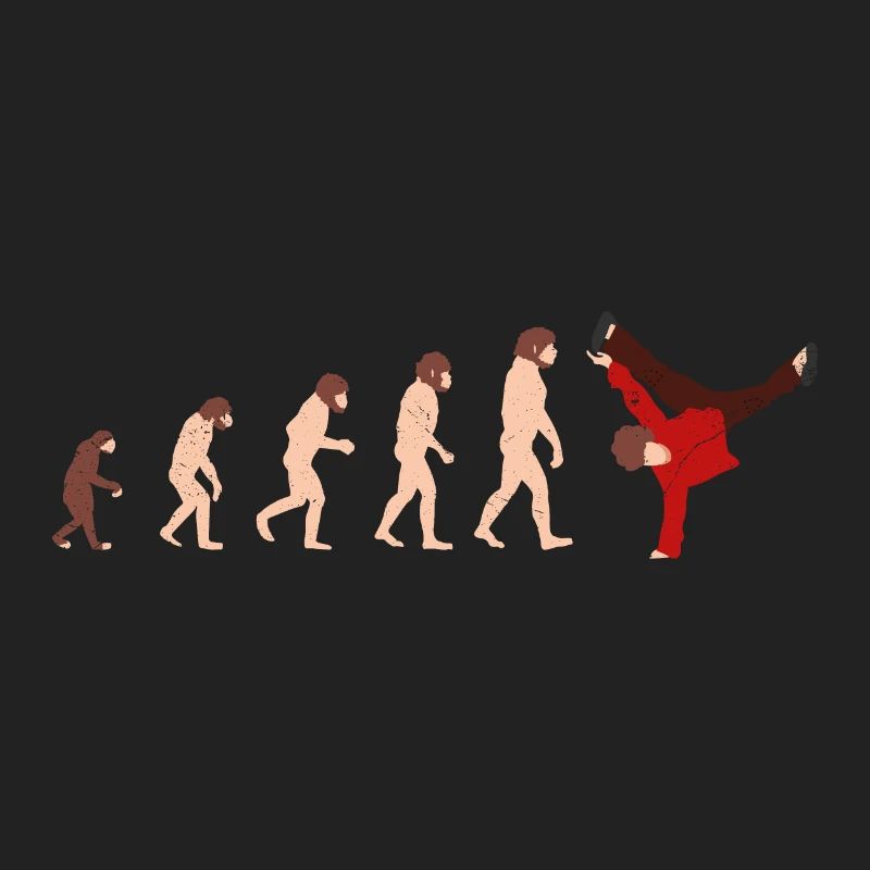 Evolution Breakdance Funny gift idea