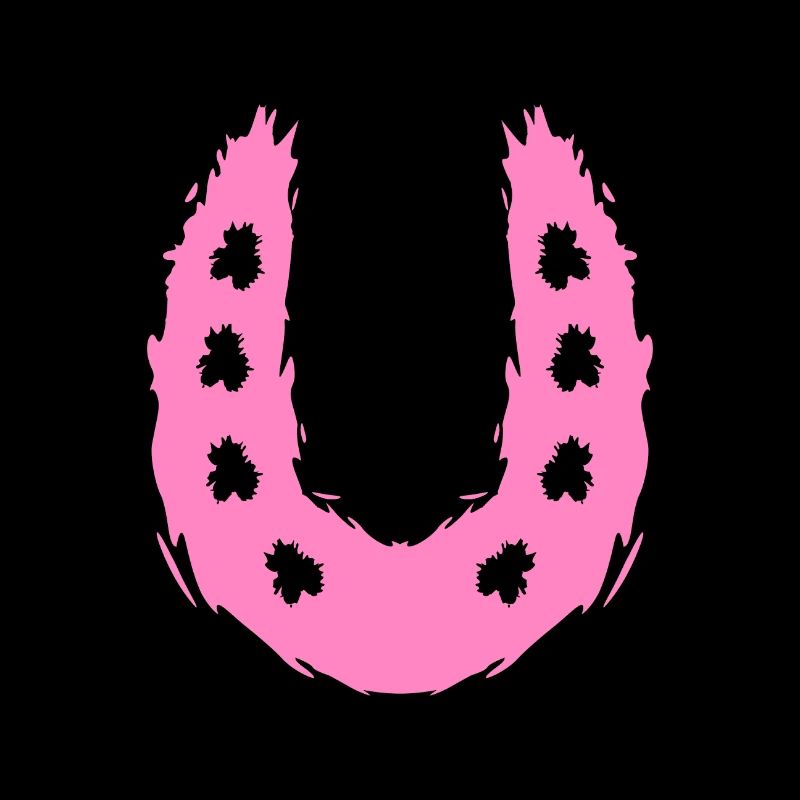 Cheval symbole de fer à cheval