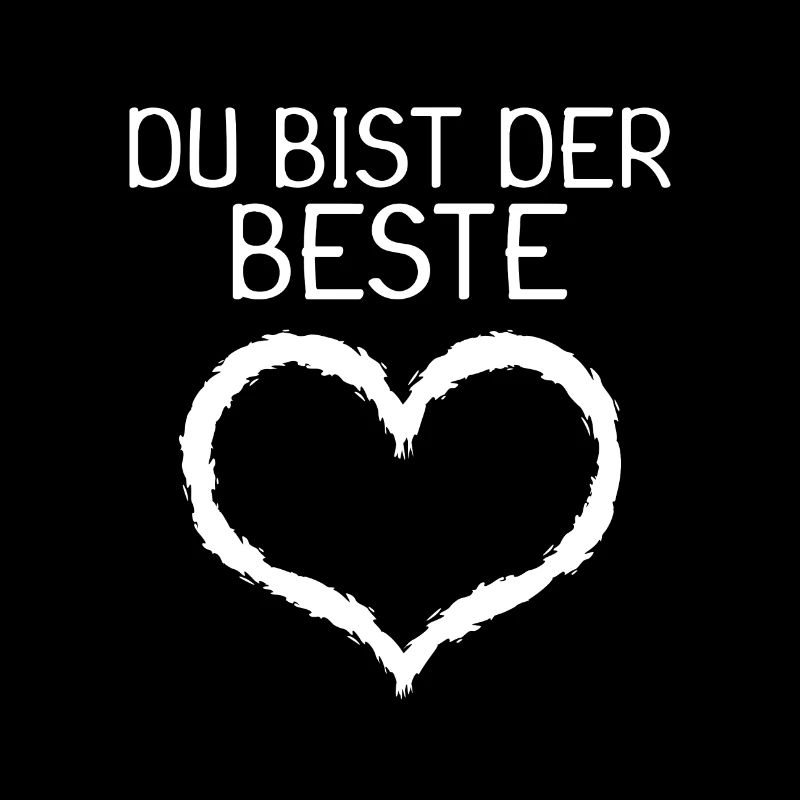 Du bist der Beste Herz Geschenk