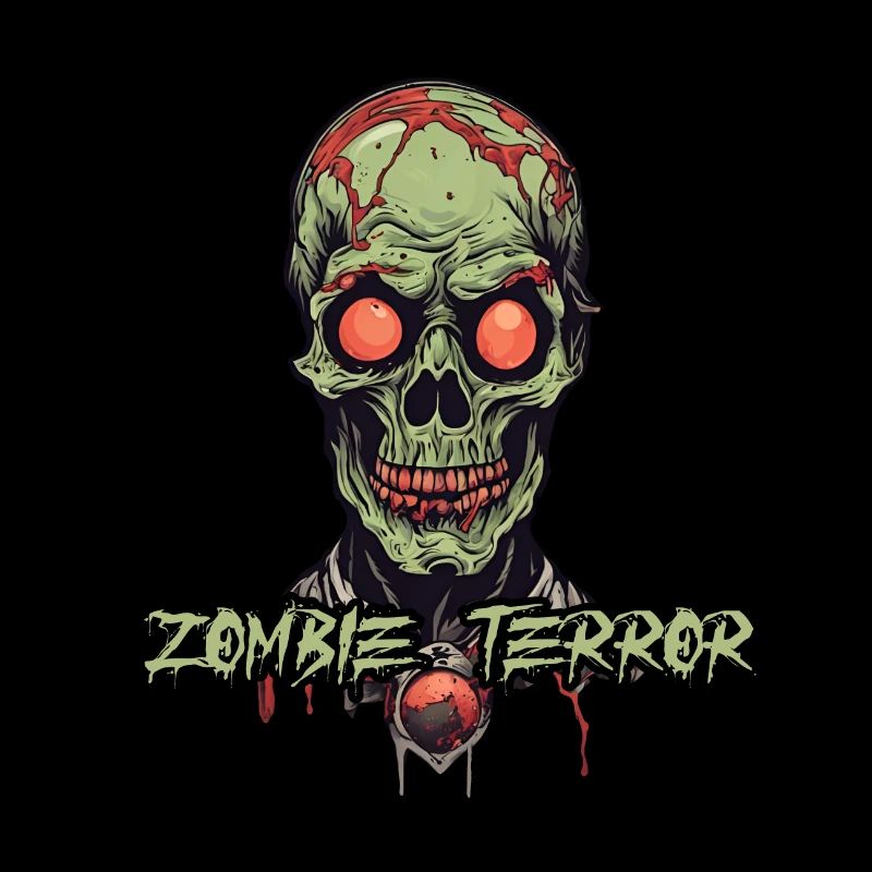 Zombie / Apokalypse / Udøde / Rædsel / Virus / Logo