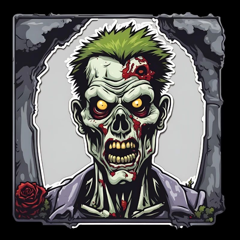 Zombie / Apokalypse / Udøde / Rædsel / Virus / Logo