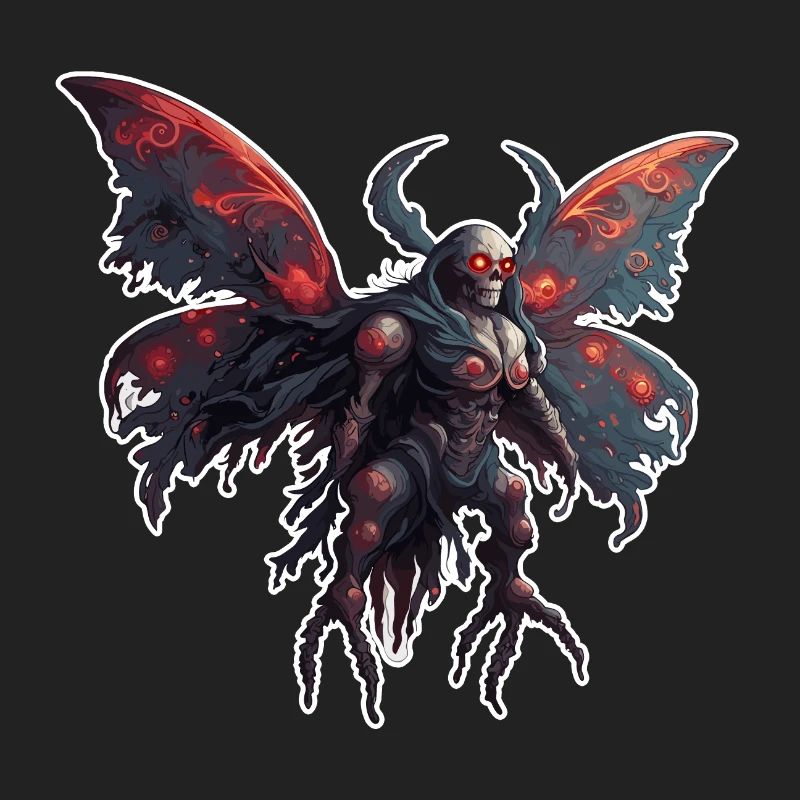 Mothman / Moth / Insect / Mythical Creature / Flutter