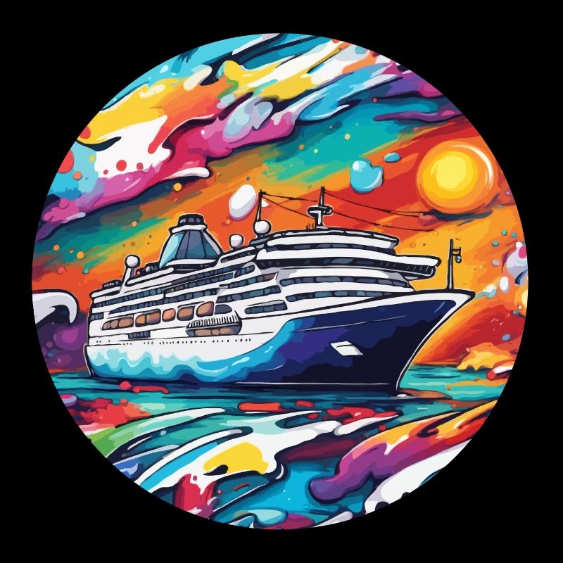 Pirate Ship / Boat / Sea / Ocean / Waves