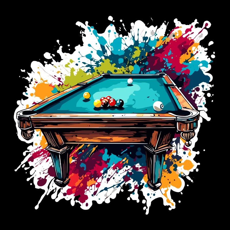 Billard / Boule de billard / 8 boules / billard / Kö