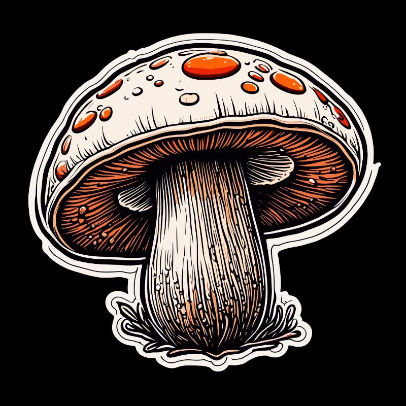 Champignon / Champignon / Prairie / Forêt / Goa / Psy