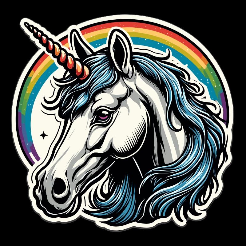 Unicorn / Mythical Creatures / Fairy Tale / Magic / Glitter