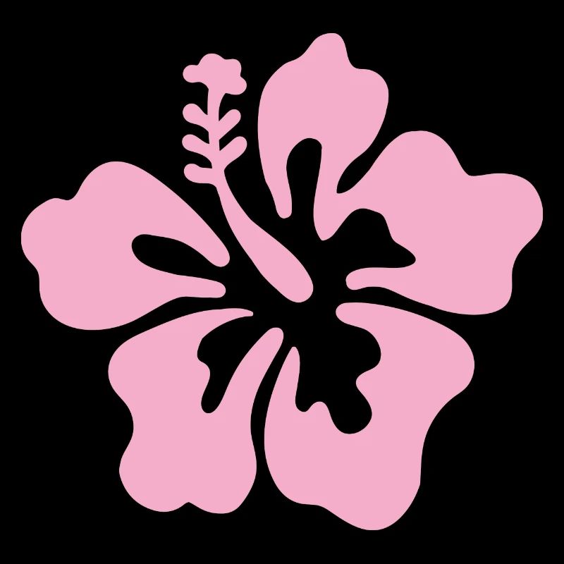 Fleur d’hibiscus - Rose clair