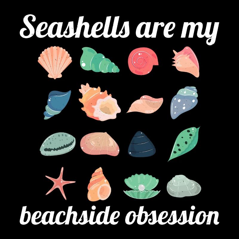 Seashells Collector Beachcomber Sea Shell Ocean