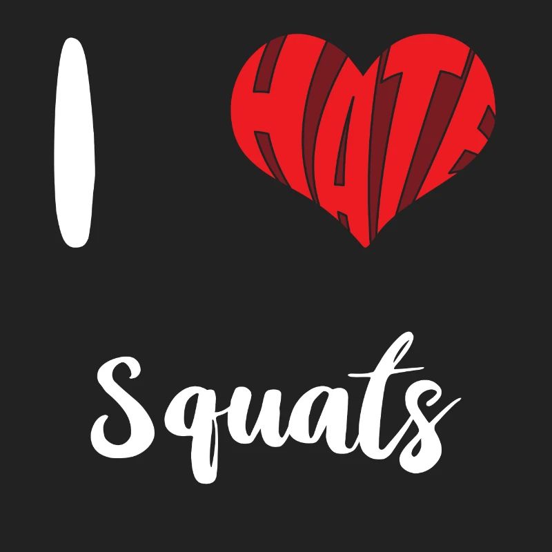 Workout I Hate Squats Training Exercise