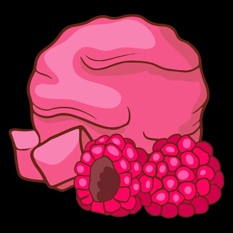 Himbeeren Eis Speiseeis Eiskrem Eiscreme Kugeleis