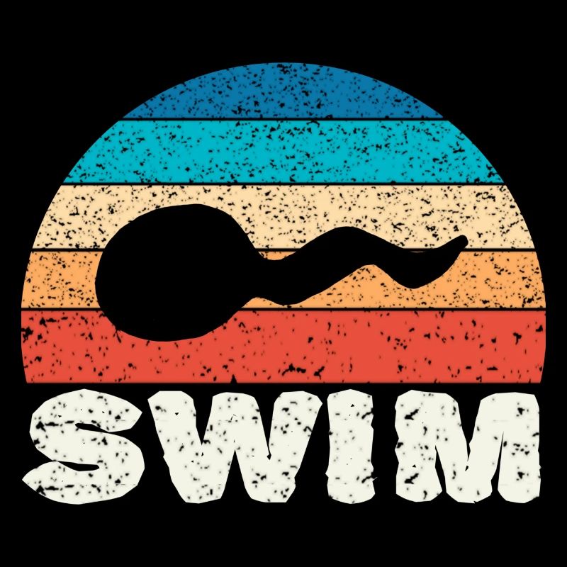 Vintage retro sunset - float