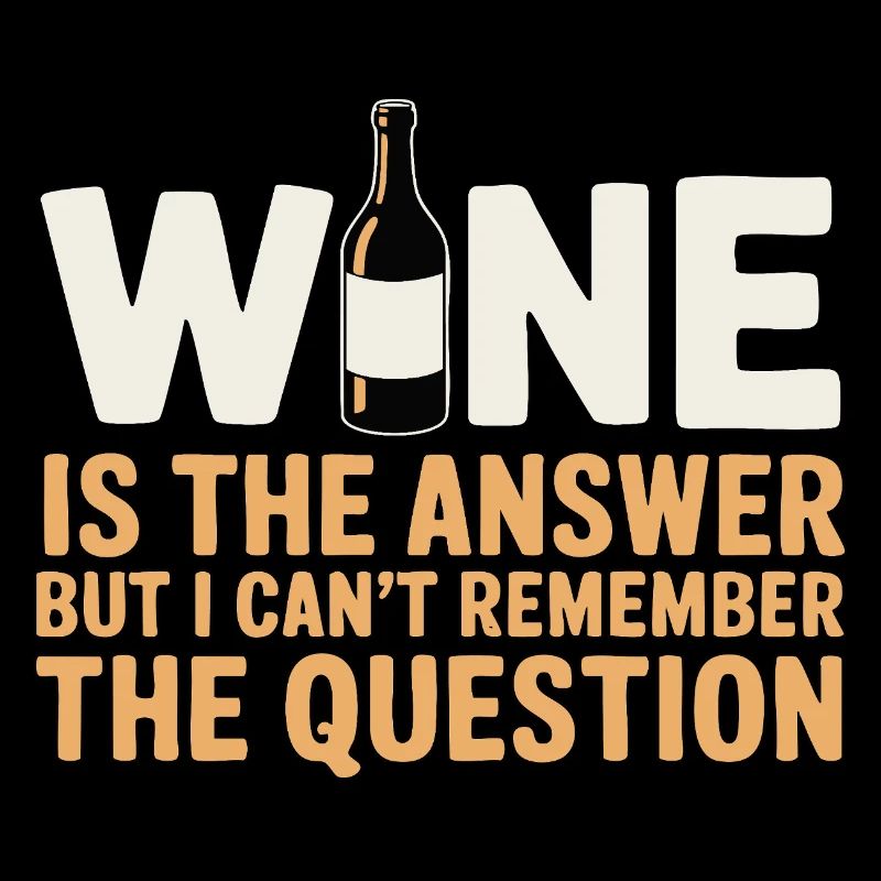 Wine is the answer I just forgot the question