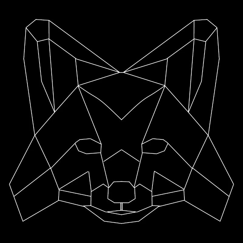 Fuchs Polygone weiss