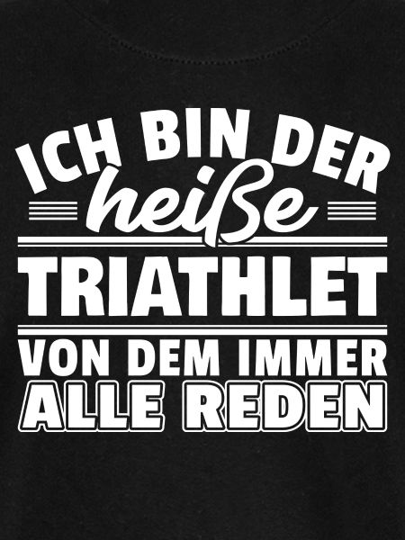 Heißer Triathlet