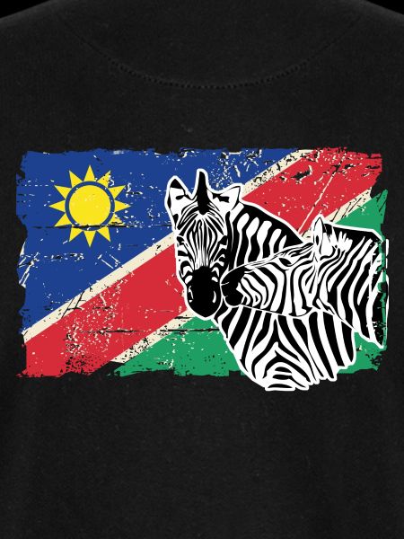 Namibia Flag - Zebra