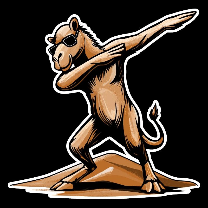 Cool Dab Dance Dromedary – Desert Fun in Dubai