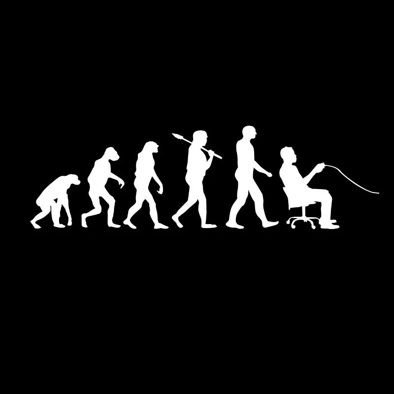 Gamer Evolution Shirt· Videospiele · Computer