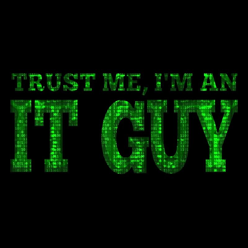 IT guy support geek computer computer geek technicien geek