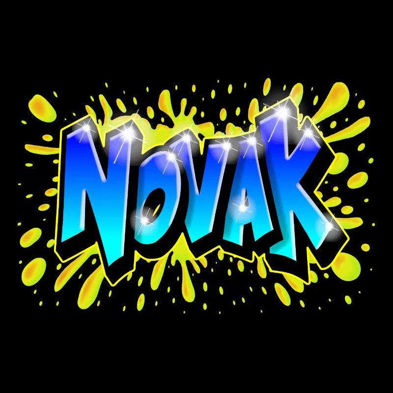 Graffiti NOVAK made by Max leTagueur. printable