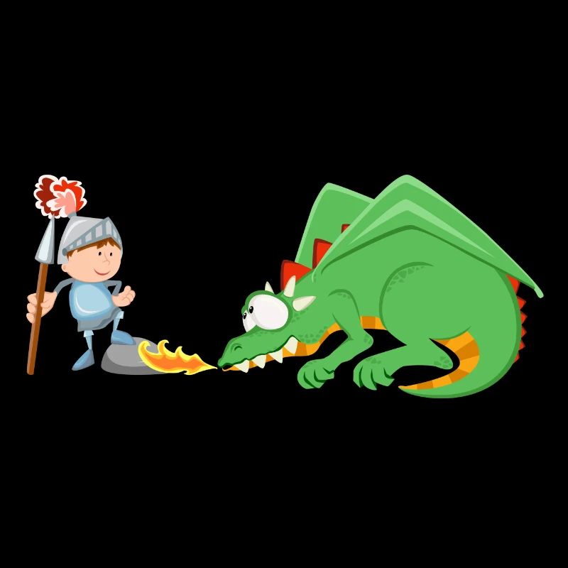 Ritter und Drache