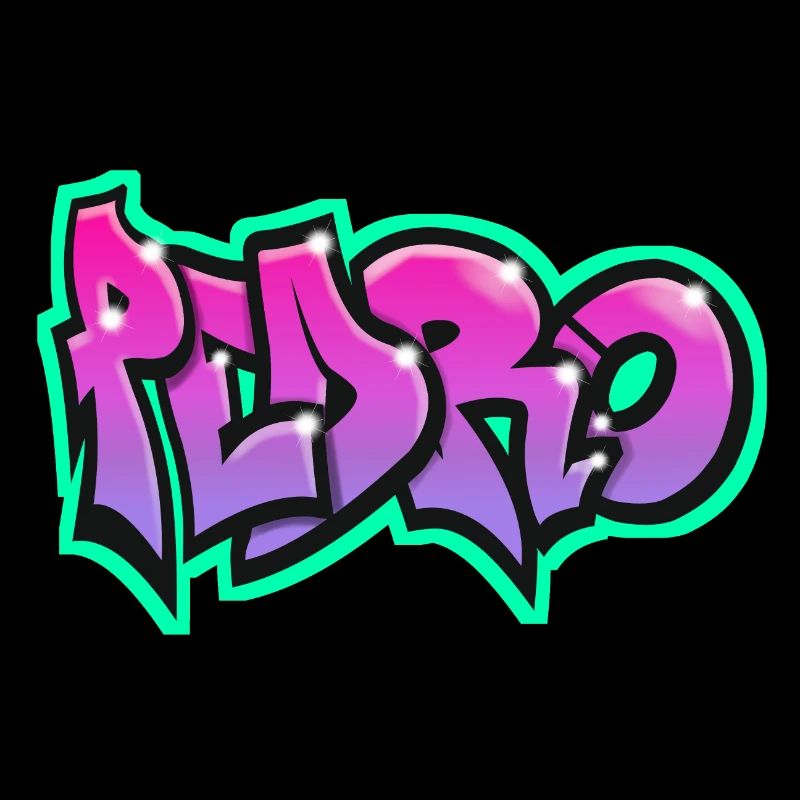 PEDRO graffiti sweatshirt cap teeshirt