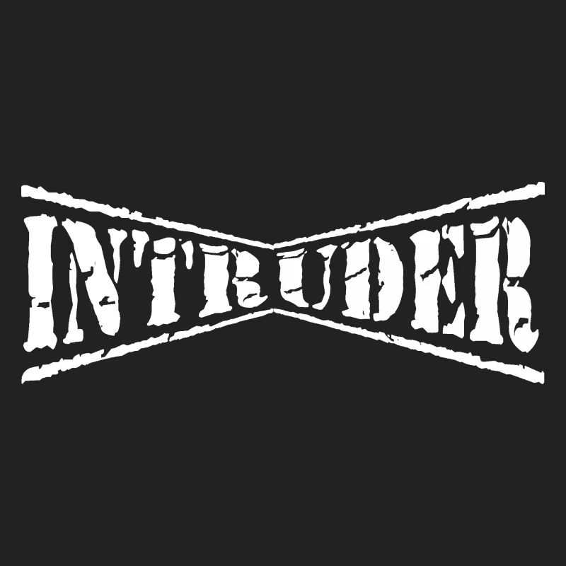 intruder hacker eindringling clan sticker computer