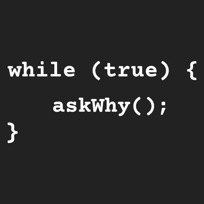 Loop of Overthinking Funny Coding Design Gift