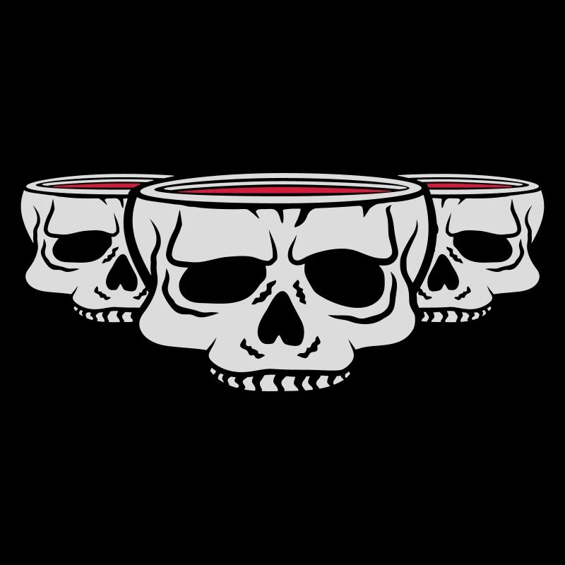 Horror Team Mug Skull
