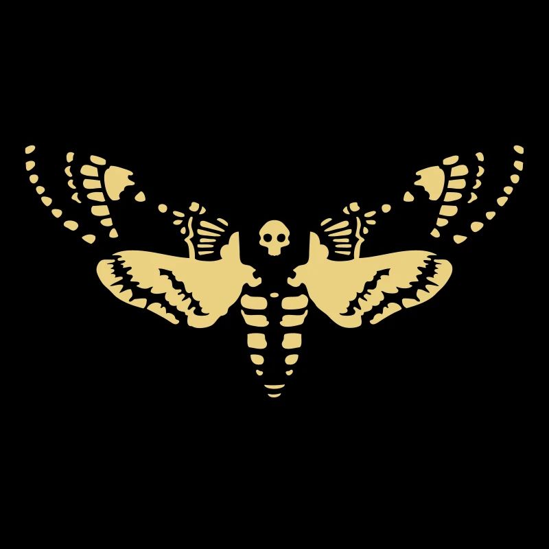 Sphinx Schädel butterfly skull