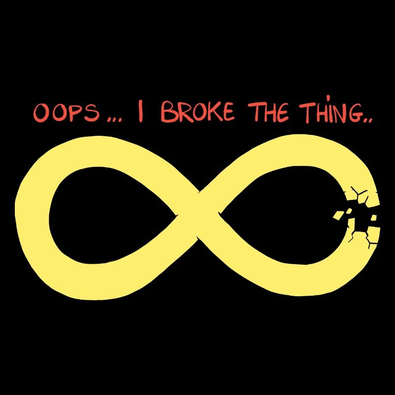 Infinity has a problem.