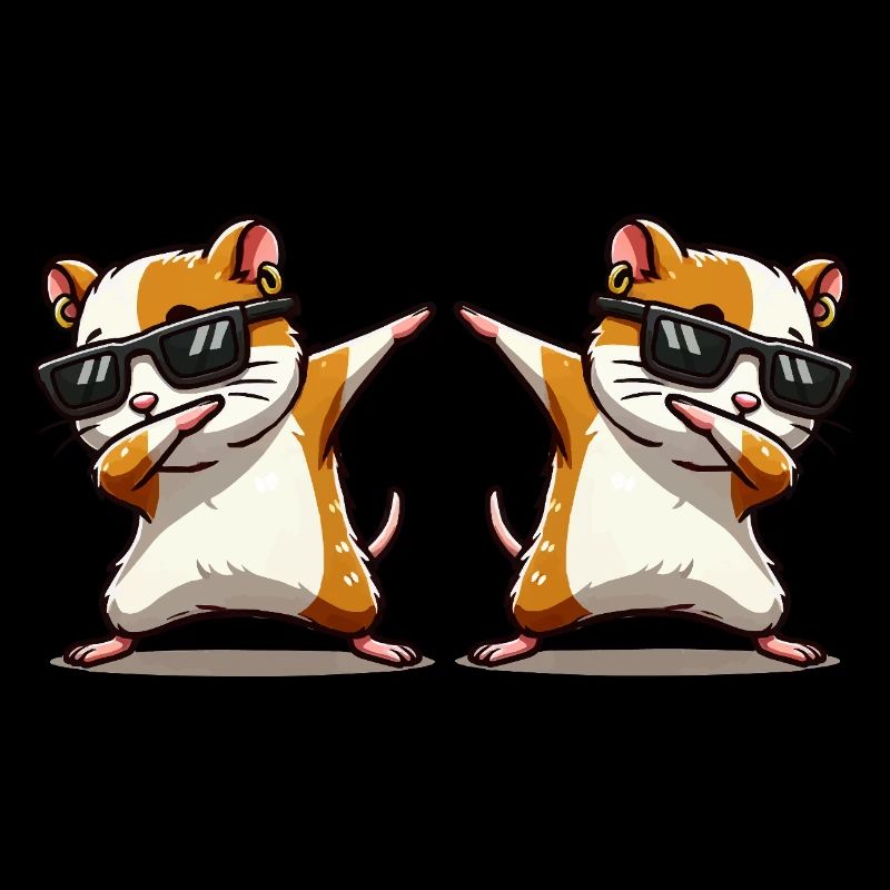 hamster dabbing 2