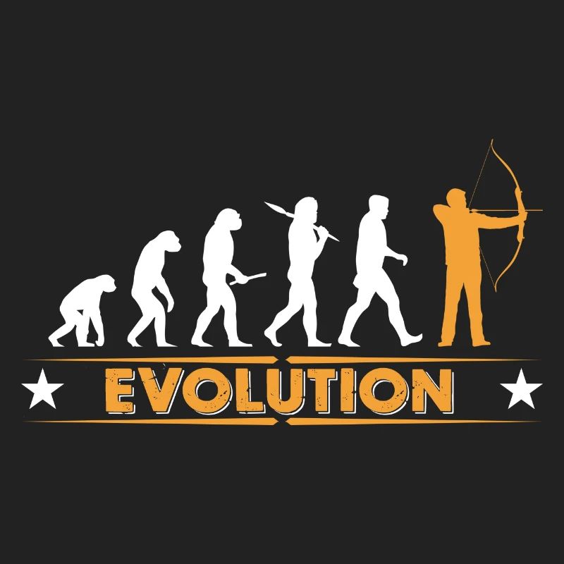 Archery evolution - orange/white