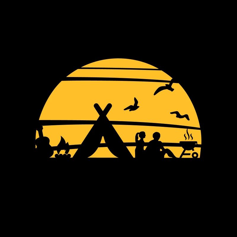 Freizeit - Camping Zelten Sonne