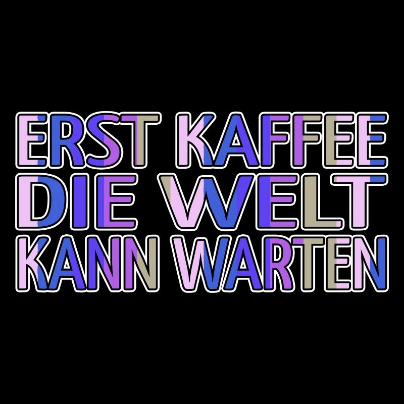 Saying Coffee Enthusiast Statement Fun