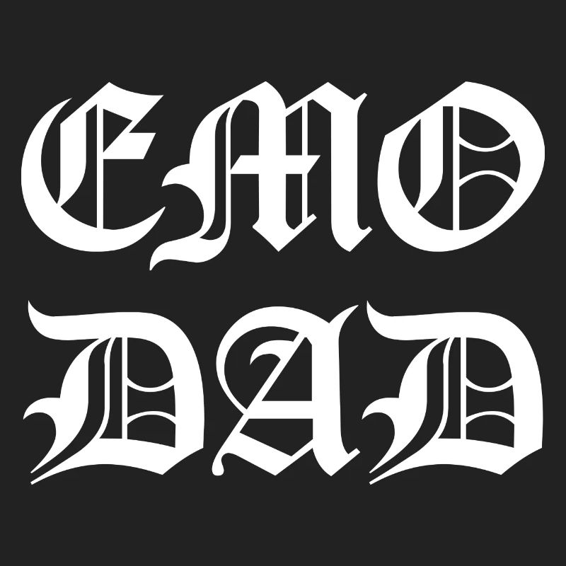 Emo Dad - Einzigartiges Geschenk - Emo Papa