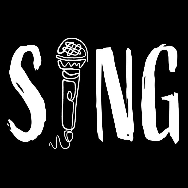 "Sing" with Microphone - Singer Singer Singing