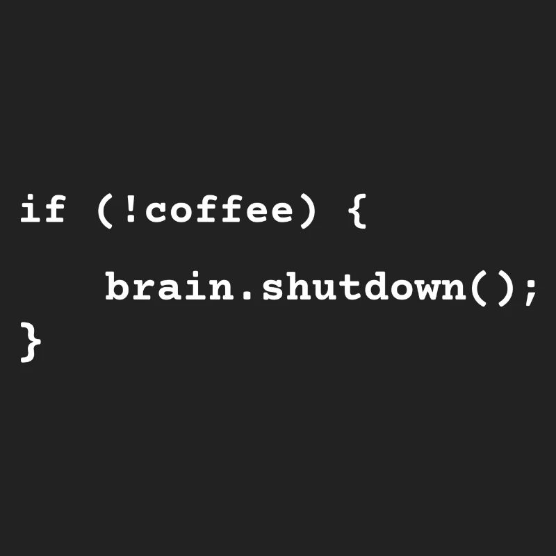 Code Café Crise Drôle Programmeur Humour Cadeau