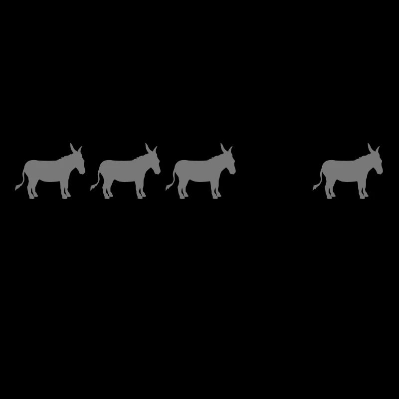 text anders be different esel pferd pony klein pac