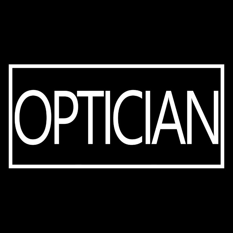 Optiker stolzer diplomierter Optikerstudent