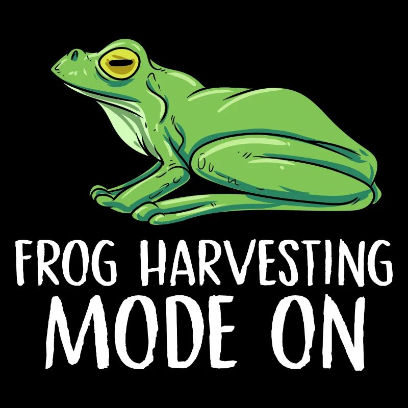 Mode de récolte de grenouilles sur Conception pour un chasseur de grenouilles