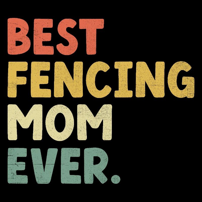 Meilleure Escrime Maman Jamais Épée Épée Escrimeuse Mère