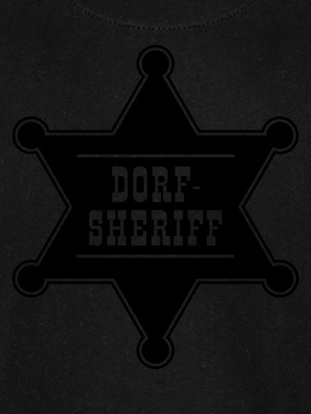 Dorf-Sheriff-Stern