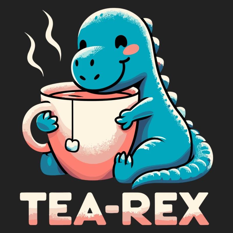 Tea Rex Tea Rex Tea Drinker Gift