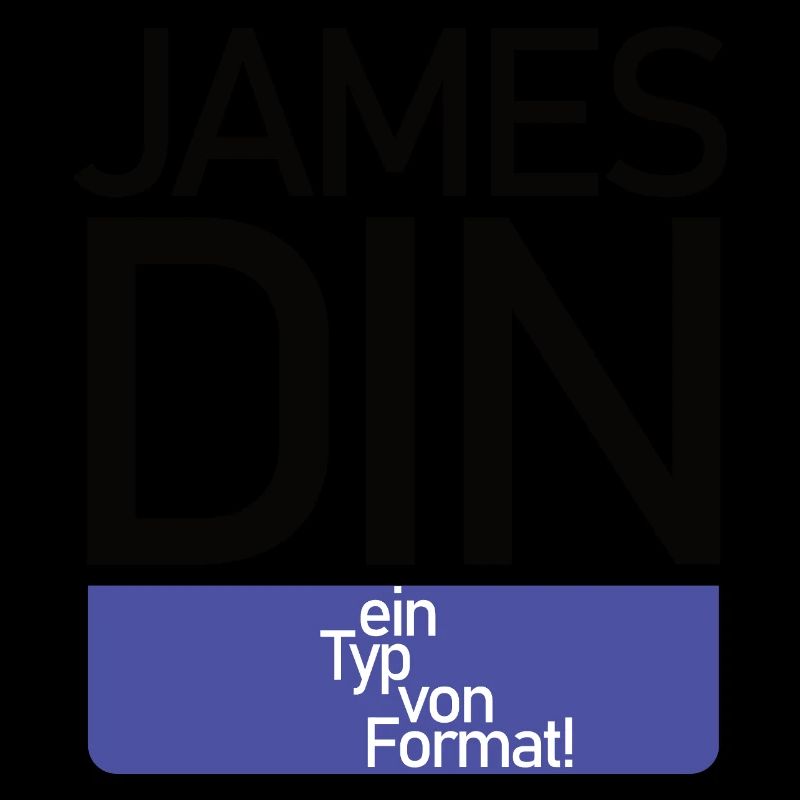 JAMES DIN un type de format