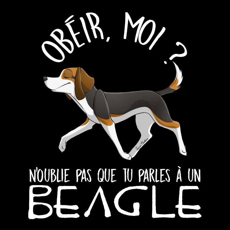 Tu parles à un beagle