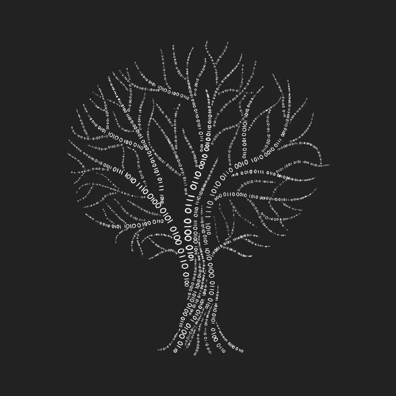 Binary Tree Zero One Code Gift Branch Branch