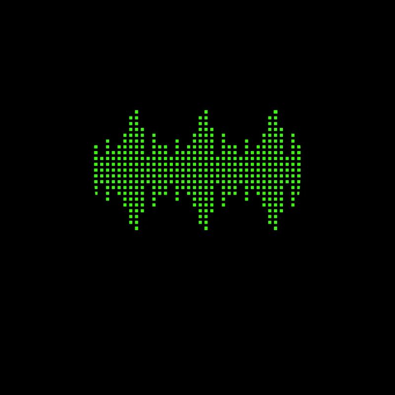 DJ-Kopfhörer Rhythmus Frequenz Equalizer Sound