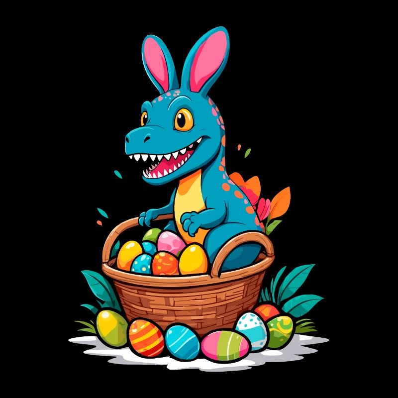 Iconic Easter Dinosaur Dinosaur Easter Bunny