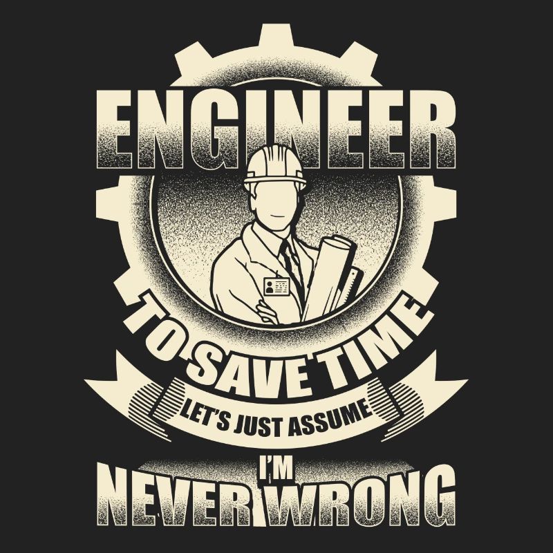 Engineer technician civil engineer computer gift